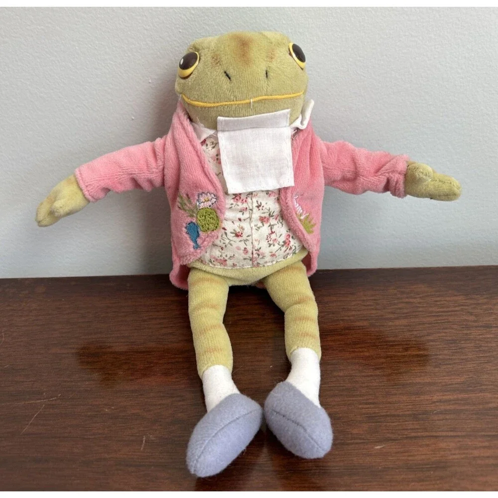 Mr. Jeremy Fisher Frog Plush Peter Rabbit FW Beatrix Potter 2008 10
